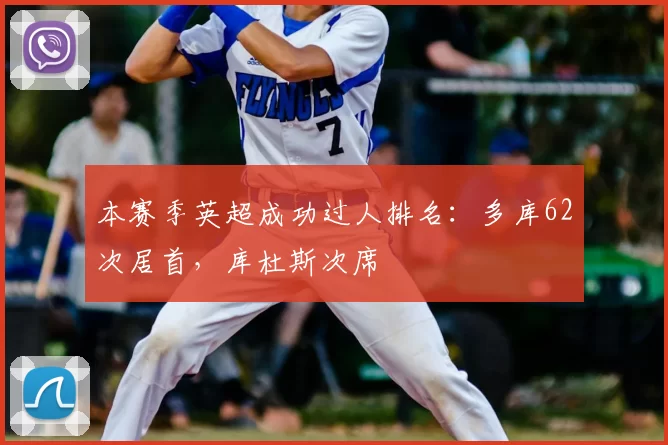 本赛季英超成功过人排名：多库62次居首，库杜斯次席