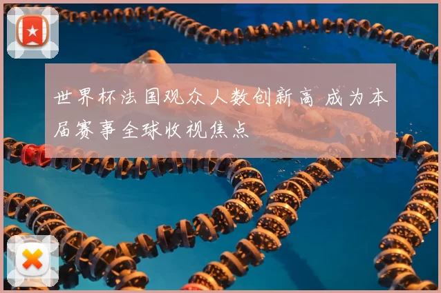 世界杯法国观众人数创新高 成为本届赛事全球收视焦点